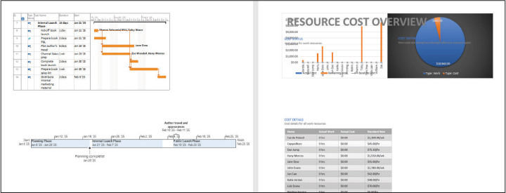 A screenshot of a document with multiple images pasted from a plan.