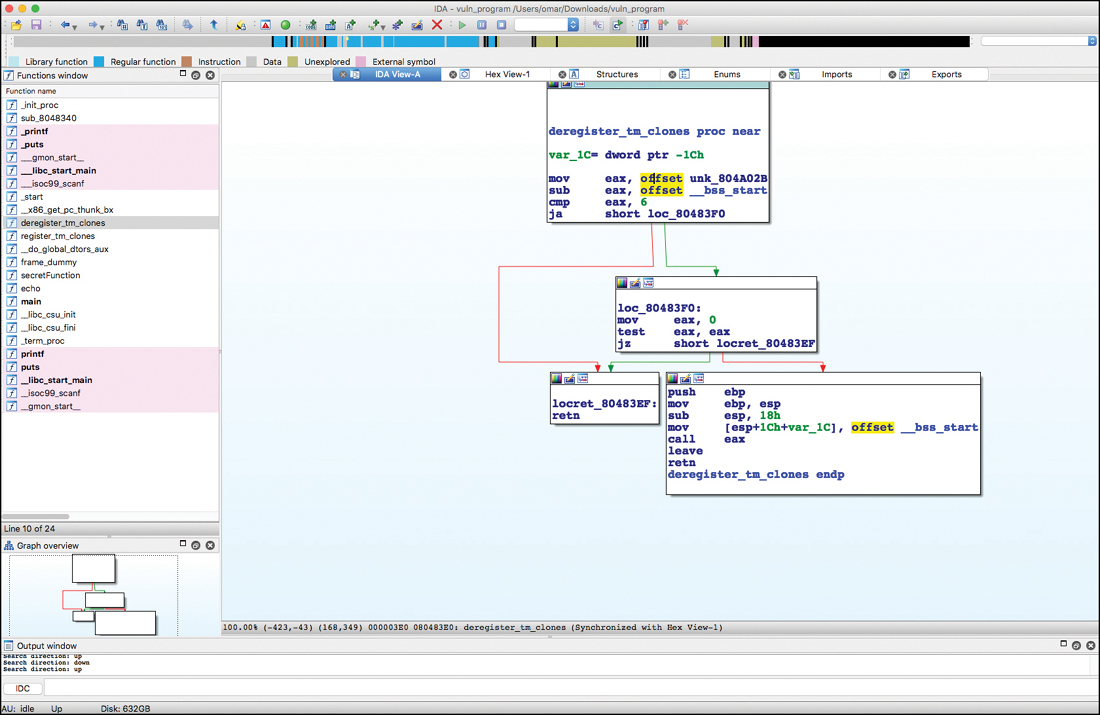 A screenshot shows the IDA window.