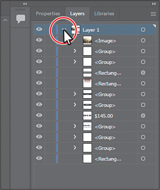 A screenshot of the Layers panel depicts the creation of new layers.