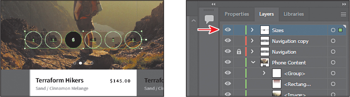 Two screenshots depict pasting layers.