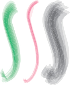 An illustration shows three examples of Bristle brushes. The examples resemble strokes of varying thickness and distortions.