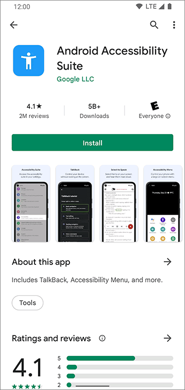 Android Accessibility Suite