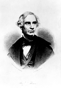 A portrait of Samuel Finley Breese Morse.