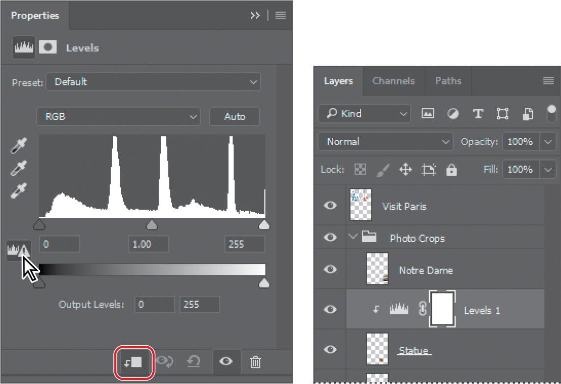 Using the Calculate a More Accurate Histogram button