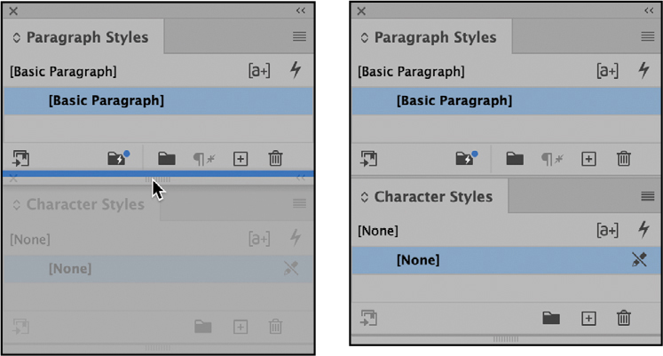 A figure shows the steps in aligning the panels.