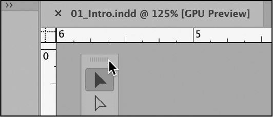 A screenshot represents the steps of undocking the tools panel.