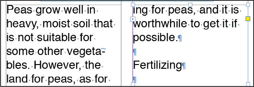 A figure shows flowing text manually.