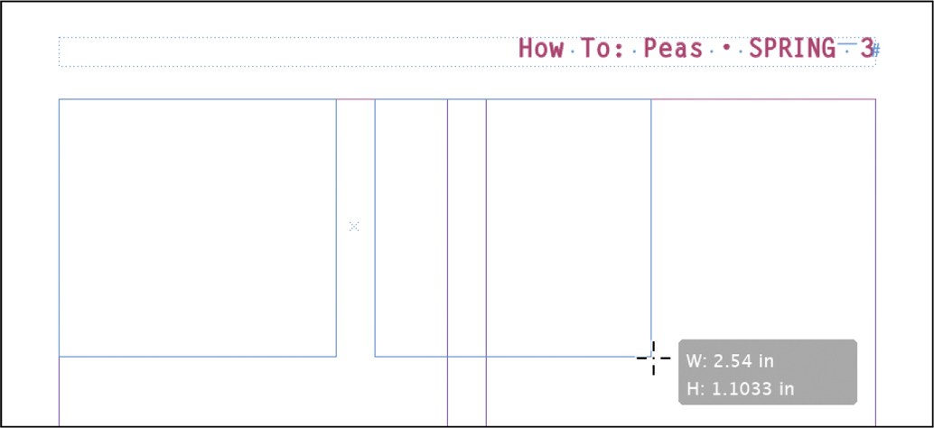 A figure shows creating reating threaded frames automatically.