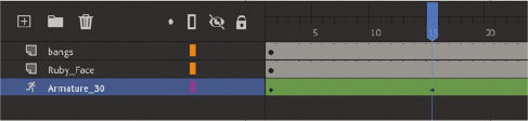 The timeline window is shown.