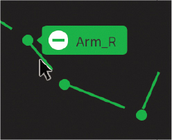 A screenshot of the Rig Mapping panel shows a minus sign near a bone labeled Arm_R.