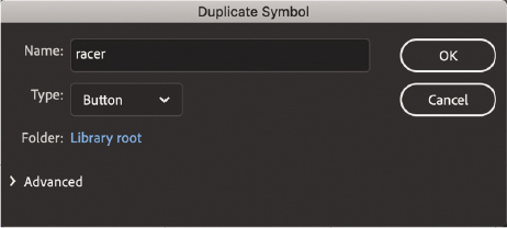 A screenshot of the Duplicate Symbol dialog box.