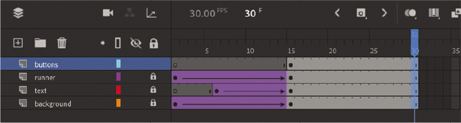 A screenshot of the Timeline panel depicts preparing the timeline.