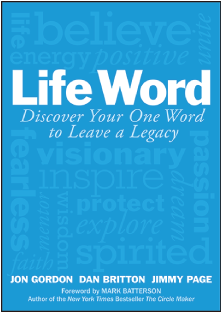 An illustration of a book, Life Word.
