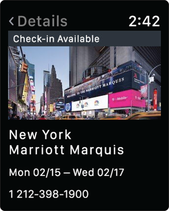 Snapshot of the Marriott Bonvoy app lets you open hotel doors in select hotels, and much more.