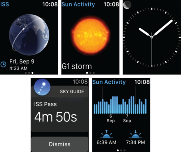 Snapshots of the Sky Guide app is out of this world. Read about astronomical events and receive alerts about them too.