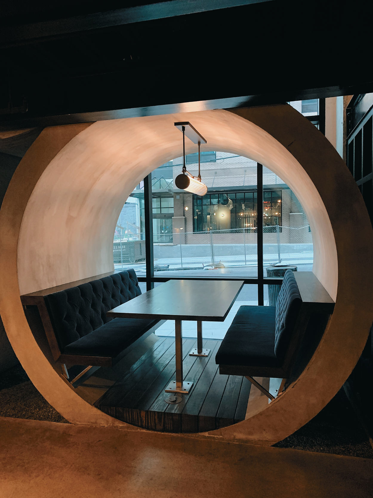 Photo depicts a view into a restaurant space Jon Tyson / Unsplash.com