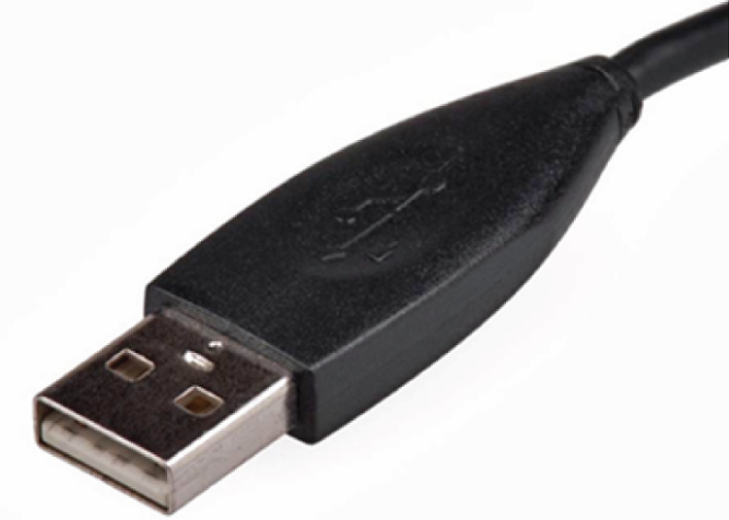 Photo depicts a USB plug
