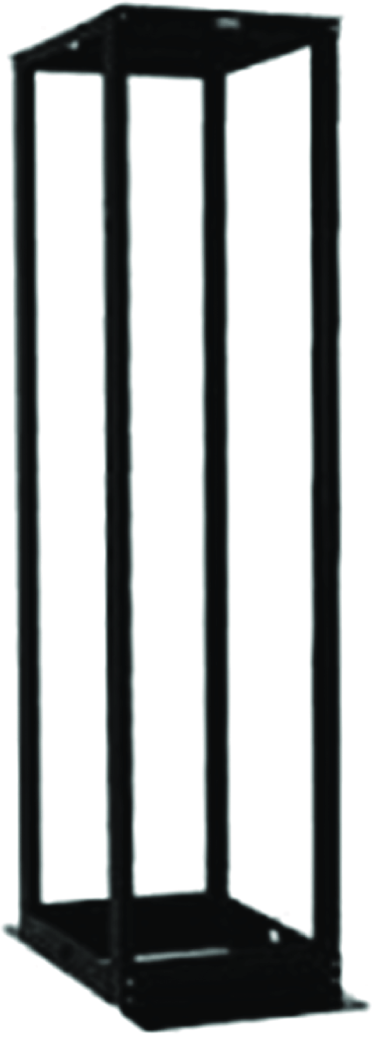 Schematic illustration of freestanding rack