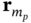 bold r Subscript m Sub Subscript p