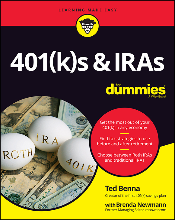 Cover: 401(k)s & IRAs For Dummies by Ted Benna, Brenda Newmann