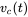 v Subscript c Baseline left-parenthesis t right-parenthesis
