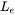 upper L Subscript e