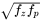 StartRoot f Subscript z Baseline f Subscript p Baseline EndRoot