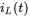 i Subscript upper L Baseline left-parenthesis t right-parenthesis