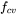 f Subscript c v