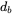 d Subscript b