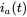i Subscript a Baseline left-parenthesis t right-parenthesis