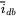 i overbar Subscript d b