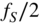 f Subscript upper S Baseline slash 2