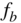 f Subscript b