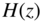 upper H left-parenthesis z right-parenthesis