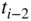 t Subscript i minus 2