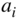 a Subscript i