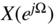 upper X left-parenthesis e Superscript j normal upper Omega Baseline right-parenthesis