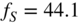f Subscript upper S Baseline equals 44.1