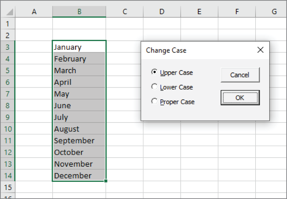 Snapshot of displaying the usingrForm