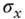 sigma Subscript x