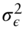 sigma Subscript epsilon Superscript 2