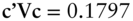 bold c bold prime bold upper V c equals 0.1797