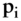 bold p Subscript bold i