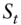 upper S Subscript t