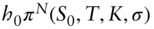 h 0 pi Superscript upper N Baseline left-parenthesis upper S 0 comma upper T comma upper K comma sigma right-parenthesis