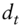 d Subscript t