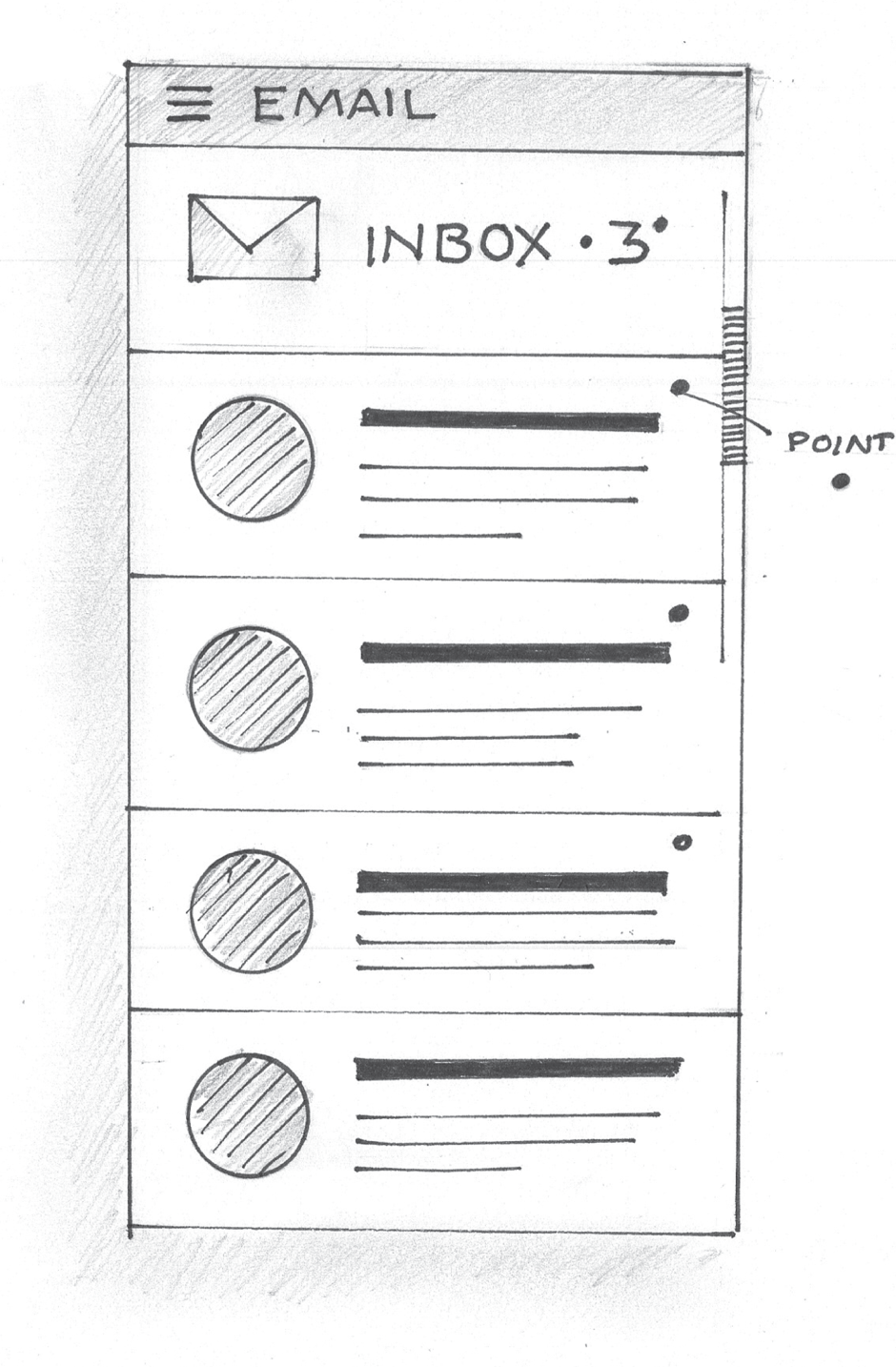 Schematic illustration of clusters of 7 and 14 points.