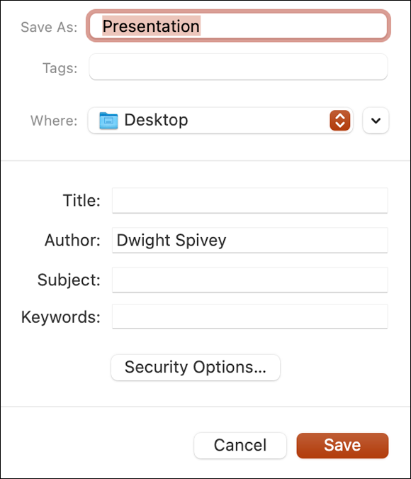 Snapshot shows Click Save in the Save As dialog to create your PDF.