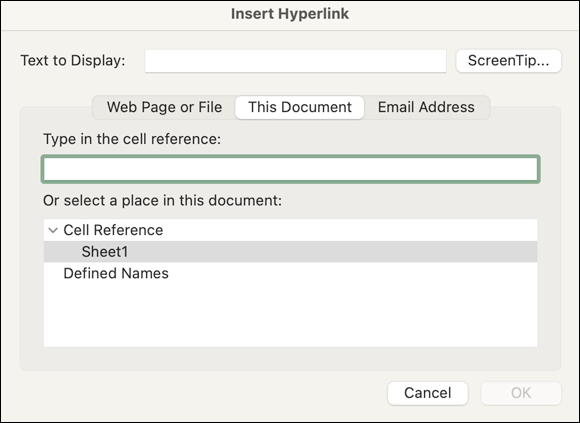 Snapshot shows Type the cell range or select a named range in this dialog.